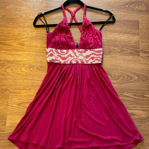 Gorgeous Sky embellished Party Dress size large